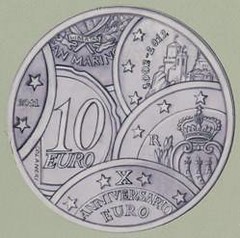 San Marino 10 year euro