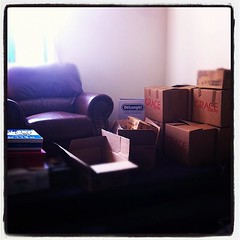 Boxes boxes everywhere
