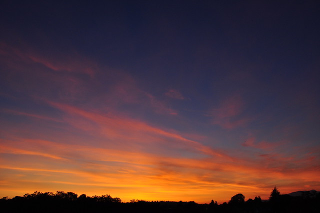 Sunset, 19 Sep 2011