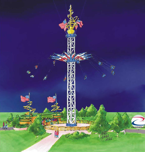 New For 2012: Vertical Swing Ride!