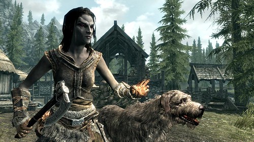 PS3: Dark Elf Female - Skyrim