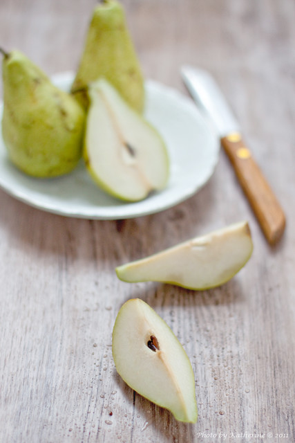 Два салата с грушей pears 1