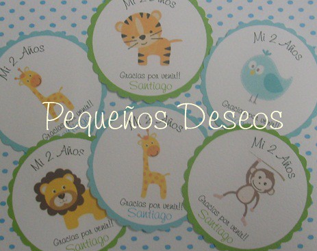 Tarjetas o Stickers by Pequeños Deseos