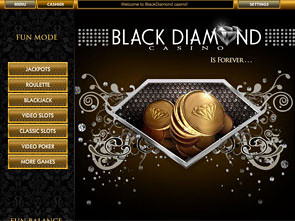 Black Diamond Casino Lobby