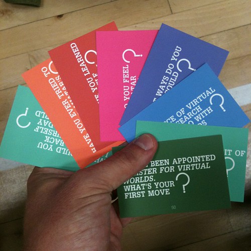 #Relive11 question cards