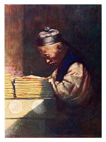 012- Un estudiante-China 1909- Mortimer Menpes