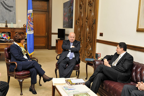 Secretario General de la OEA recibió a la Ministra de Transparencia y al Presidente de la Cámara de Diputados de Bolivia