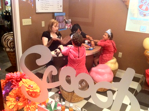 Scoops Kids's Spa at Great Wolf Lodge