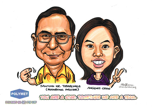 Caricatures for Polymet - 1