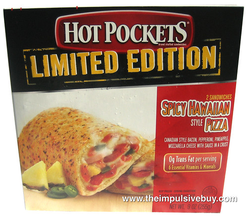REVIEW: Hot Pockets Limited Edition Spicy Hawaiian Style Pizza