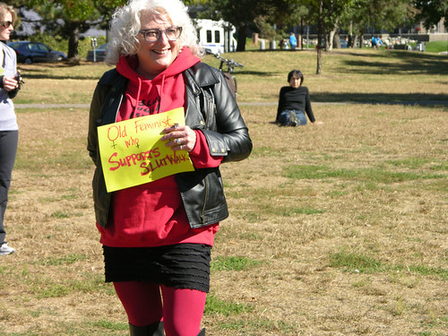 old feminist who supports AlutWalk