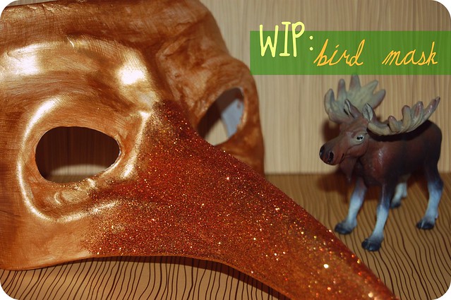 WIP: bird mask.