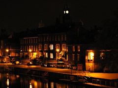 York at night