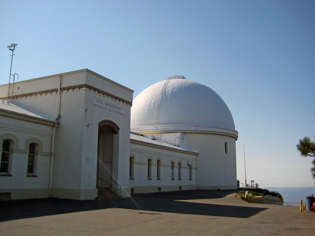 Lick Observatory in the morning