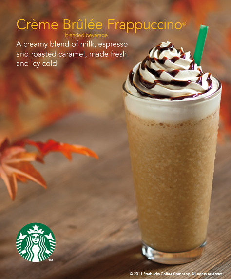 Creme Brulee Frappuccino Poster