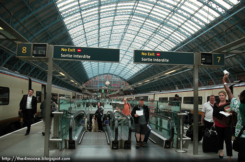 London St.Pancras International Station - Platform 8 & 7