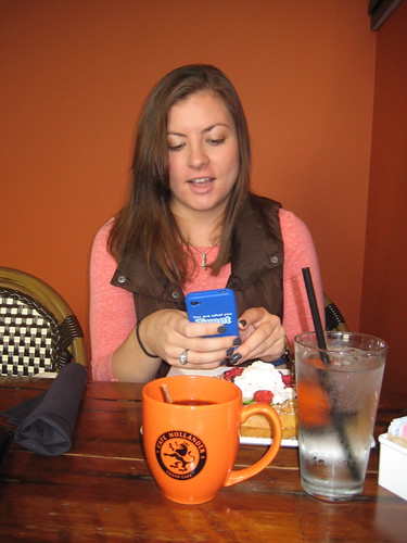 Jessica at Cafe Hollander