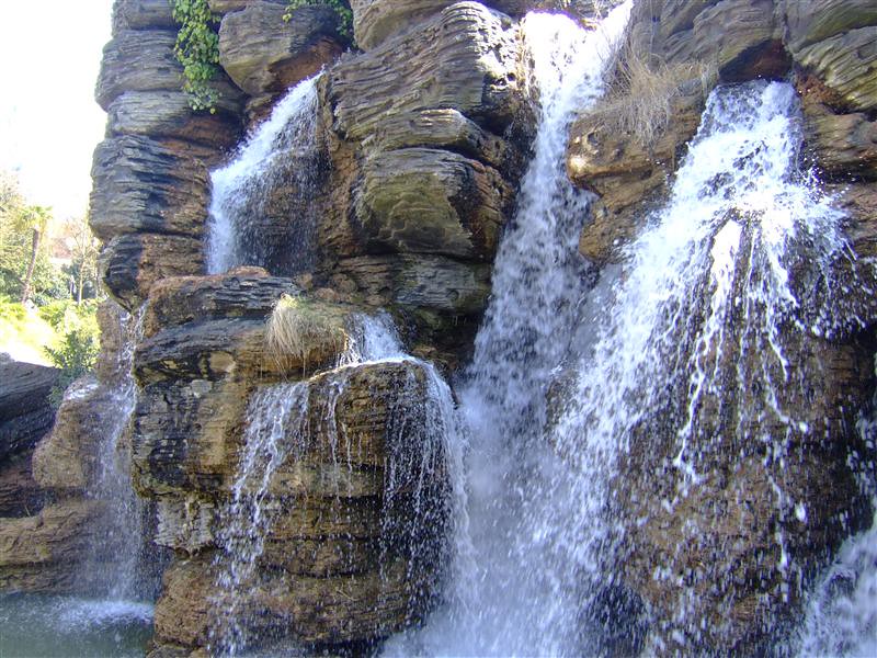 Disneyland Waterfall