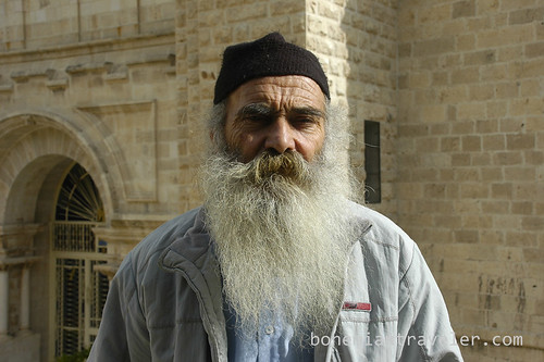 At the Greek Orthodox Church at Bir Ya'qub Nablus