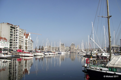 Ostend Marina by Mickaul