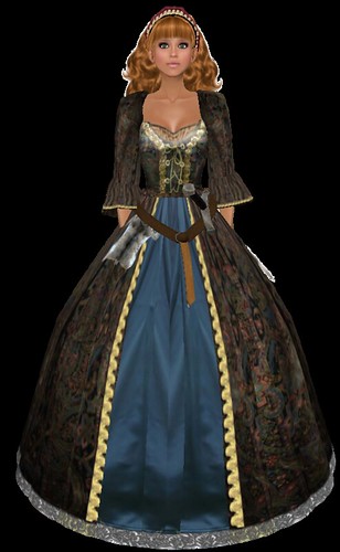 Shabby Chic Lady Syleena Medieval Gown by Shabby Chics