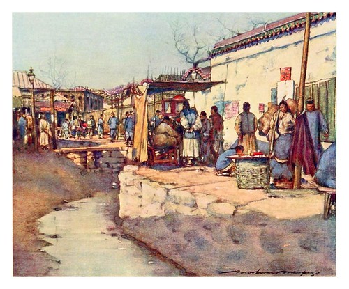 015- Camino al mercado-China 1909- Mortimer Menpes