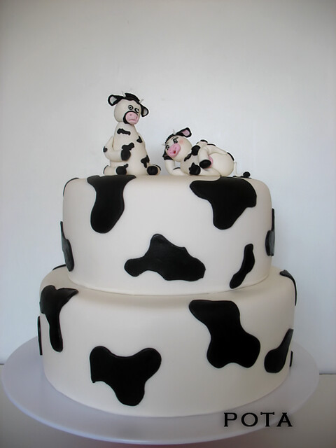 gâteau les vaches, cake cow