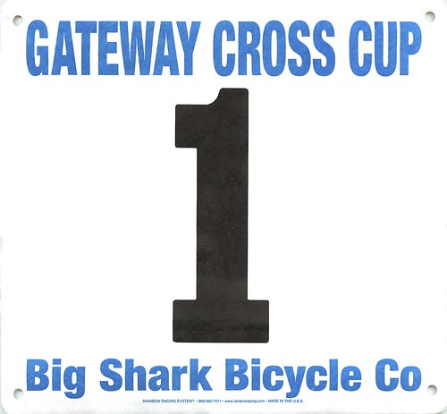 Gateway Cross Cup 5K run bib