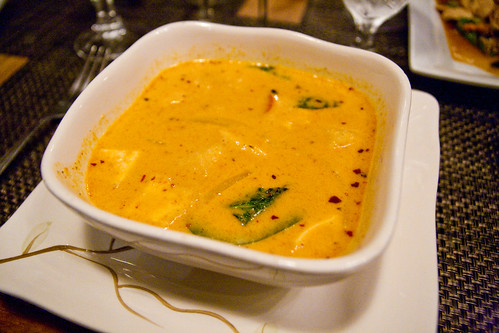 Pumpkin Curry with Tofu at Thai Suan Thip