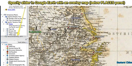 Opacity Slider in Google Earth