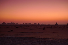 Sunset White Desert, Egypt