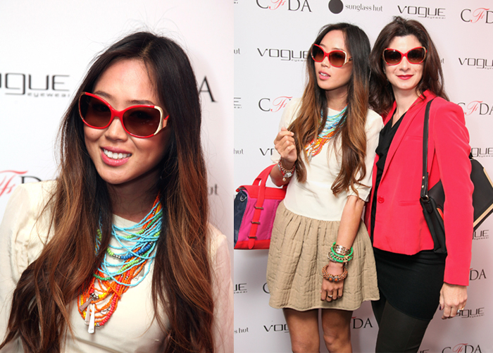 Luxottica Group and the CFDA Launch 2nd Annual Capsule Collection for Vogue Eyewear at the Sunglass Hut Flagship Boutique