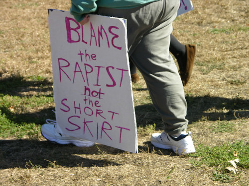 blame the rapist not the short skirt