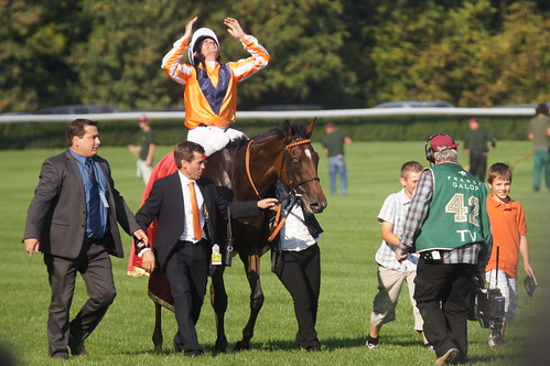 Orange was to be the colour - Danedream wins the 2011 Arc for Germany