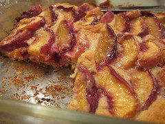 Crunchy-Topped Whole-Wheat Plum Cake