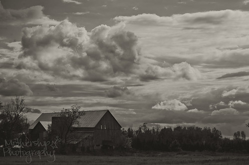 292:365 Big sky on the farm