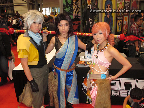 2011 NY Comic Con Final Fantasy 13 costumes