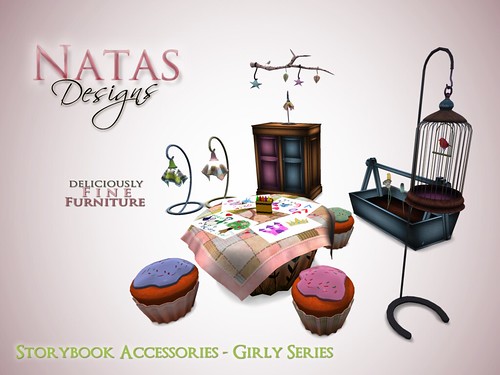 Storybook Accessories - Girly Series by natashashoteka