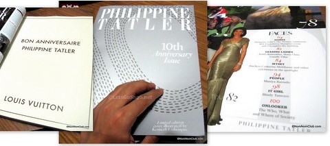 Philippine Tatler 10th Anniversary Issue