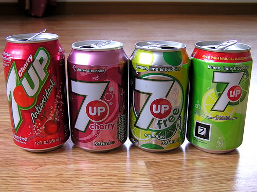 7up cans
