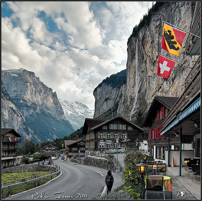 Suiza - El pais de las cascadas - Lauterbrunnen - Staubbachfälle