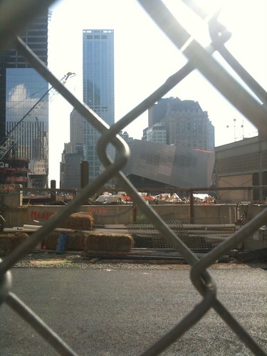 9/11 Memorial Museum, Ground Zero under construction