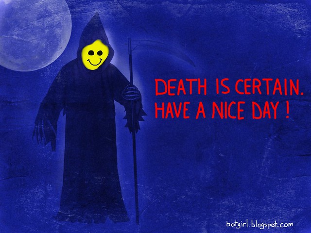 A Message From The Smiley Reaper