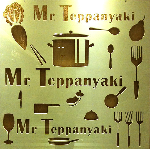 Mr Teppanyaki sign