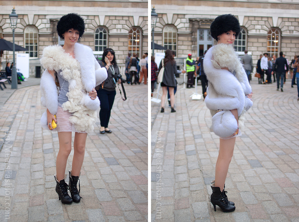 Street Style at London Fashion Week SS12
