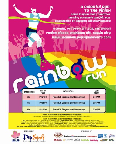 Rainbow Run Poster