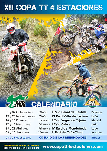 Calendario Copa TT Enduro 4 Estaciones 2011-2012