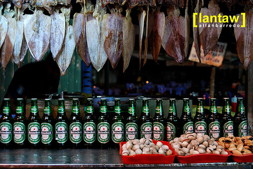 Can Tho Dried Squid, Shells and Beer