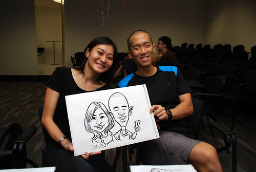 caricature live sketching for iFast Financial Pte Ltd - 13