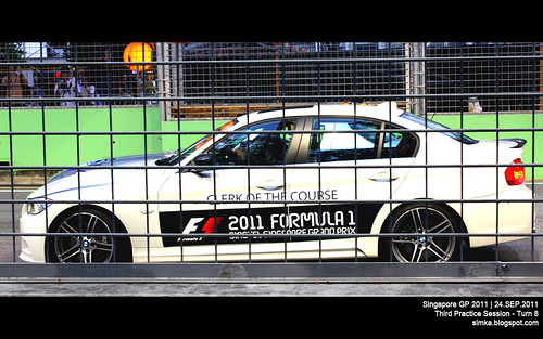 Singapore GP 2011 - F1 3rd Practice Session